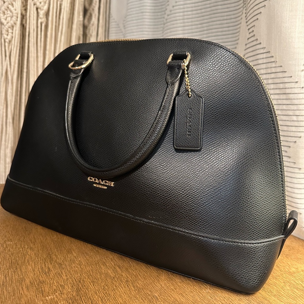 COACH SIERRA SATCHEL IN CROSSGRAIN LEATHER (F37218)